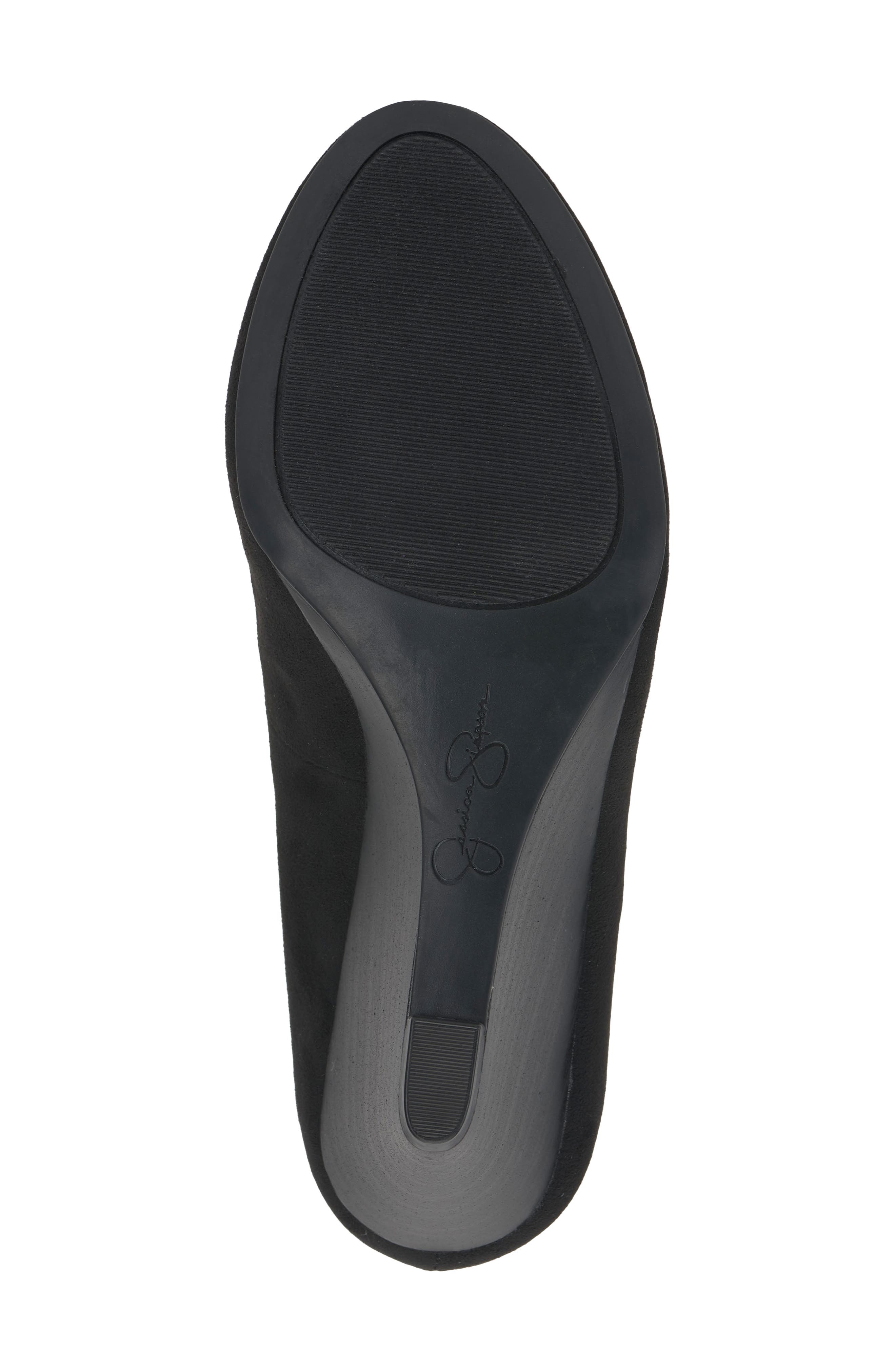 Sampson Wedge Pump, Alternate, color, BLACK/ BLACK