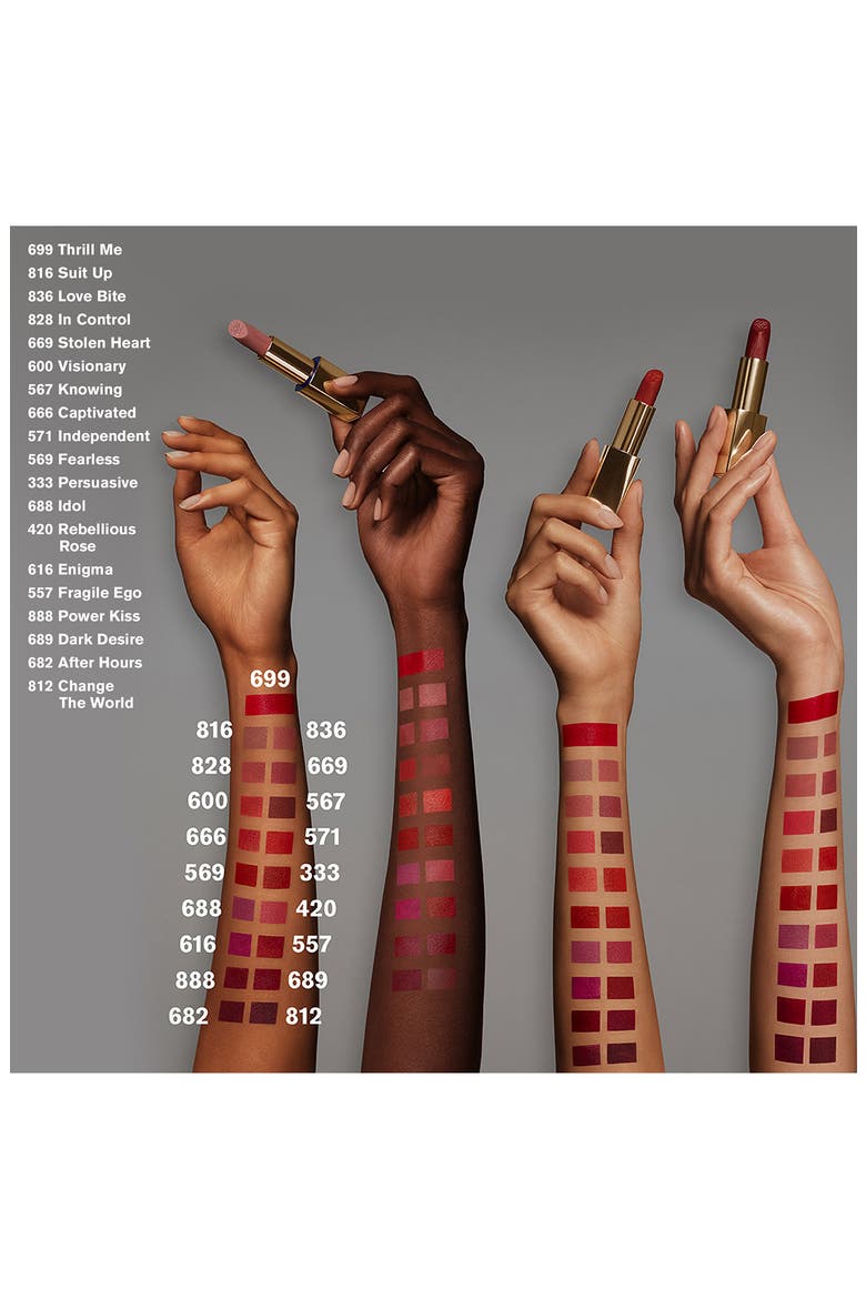 Pure Color Long-Lasting Matte Lipstick, Alternate, color, 557 FRAGILE EGO