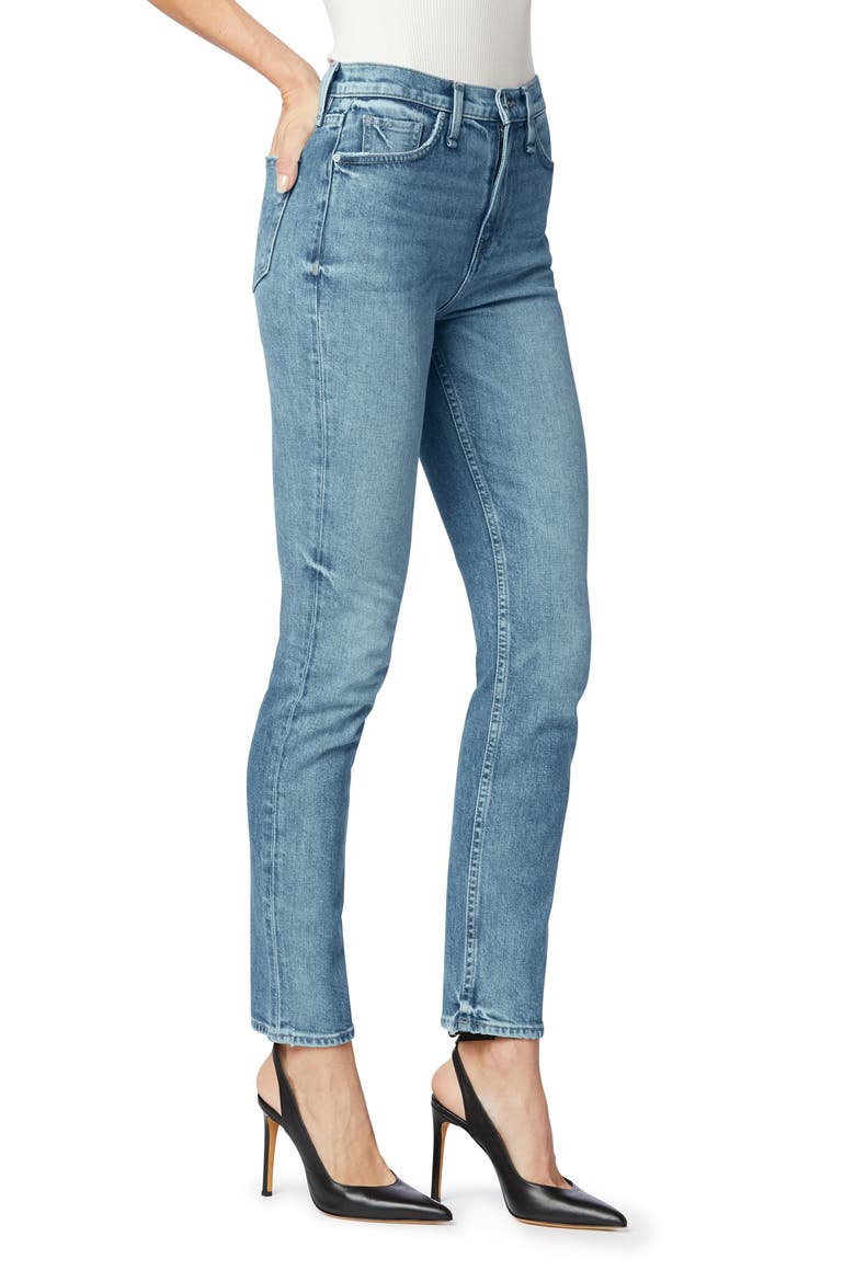Holly High Waist Straight Leg Jeans, Alternate, color, MIRRORS