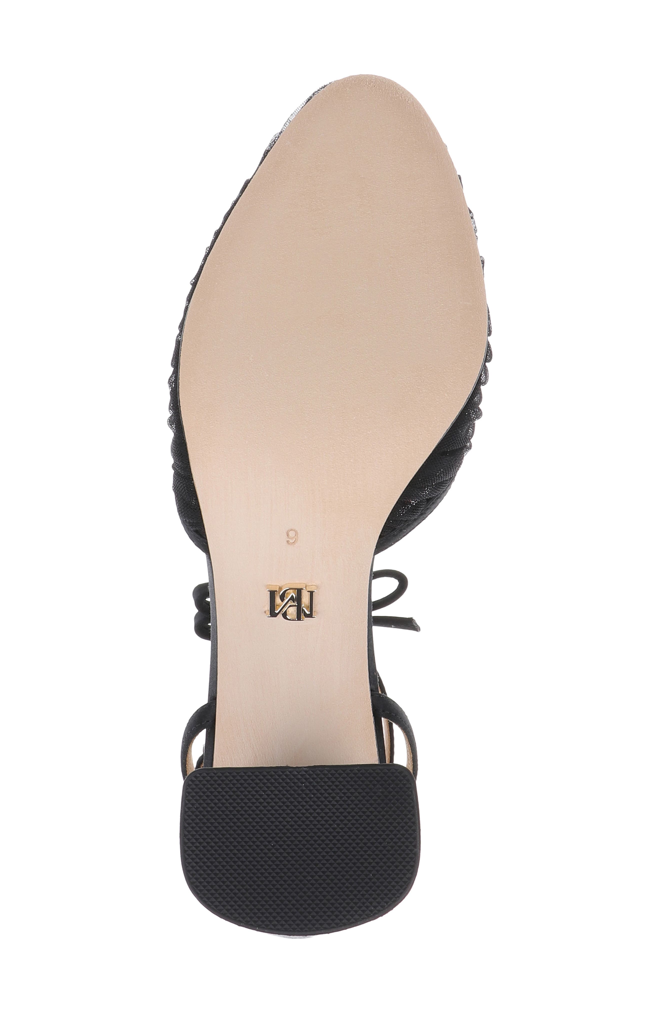 Rebecca Ankle Strap Pump, Alternate, color, BLACKSATIN