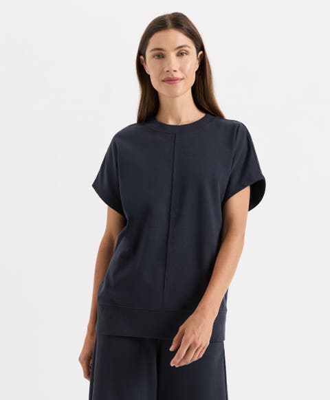 Organic Cotton Airplane Easy Knit Top