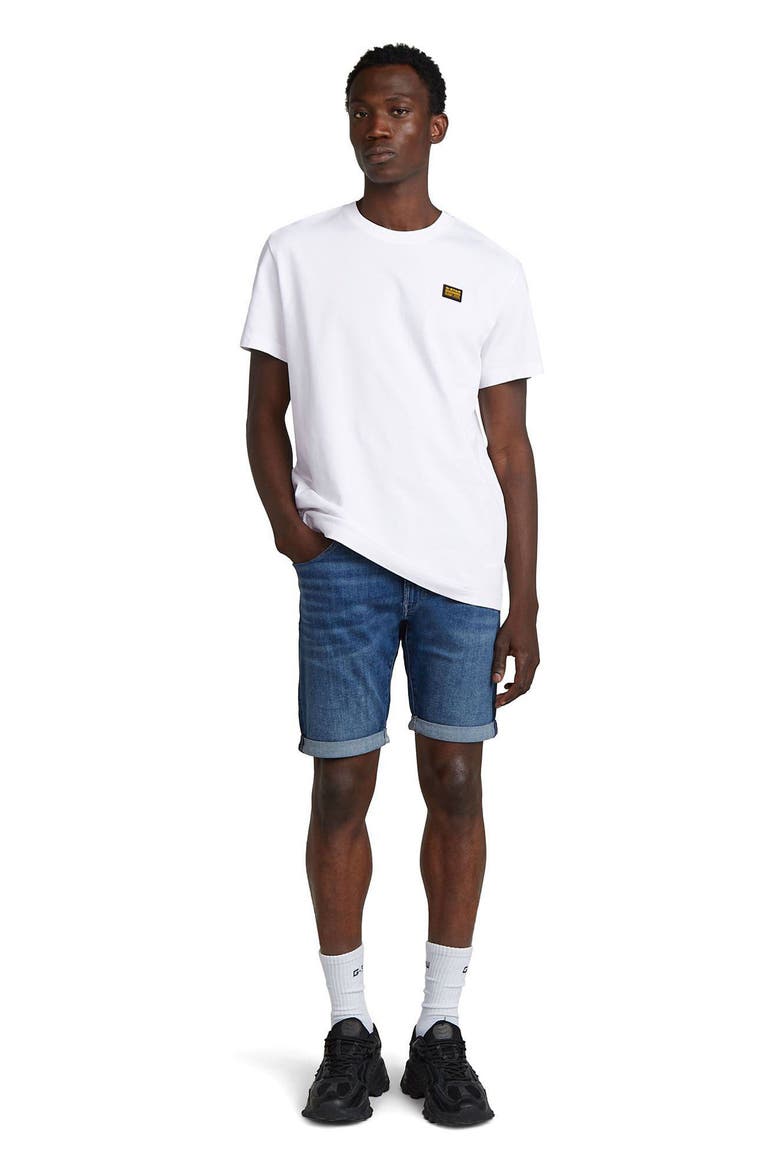 3301 Slim Fit Shorts, Alternate, color, MEDIUM AGED