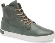 Blackstone Padded Genuine Shearling Lined High Top Sneaker