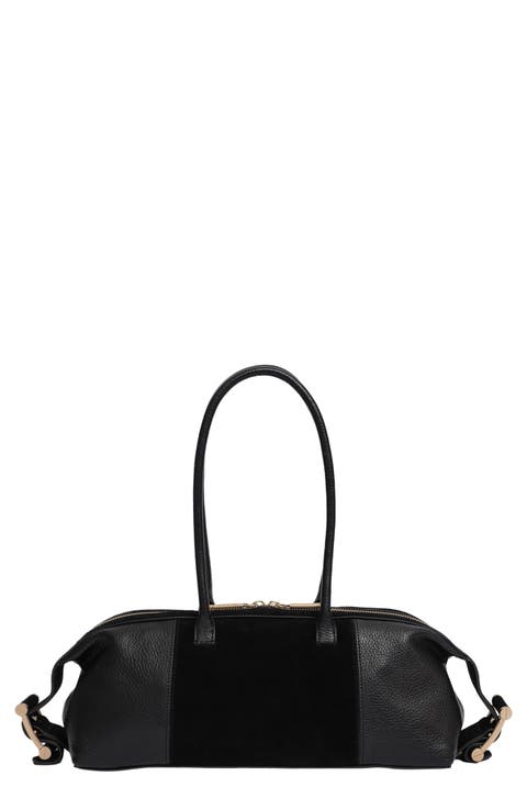 Bowery Leather Bowling Bag
