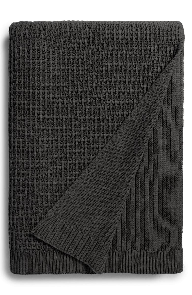 Nordstrom Reversible Knit Blanket, Main, color, 