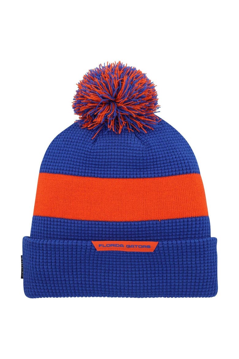 Men's Jordan Brand Royal Florida Gators Sideline Team Cuffed Knit Hat with Pom, Alternate, color, Royal