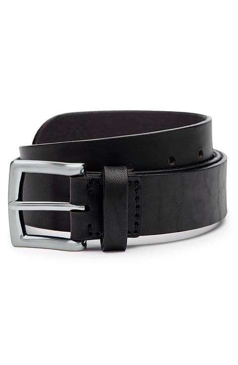 Classic Buckle Leather Belt 35mm