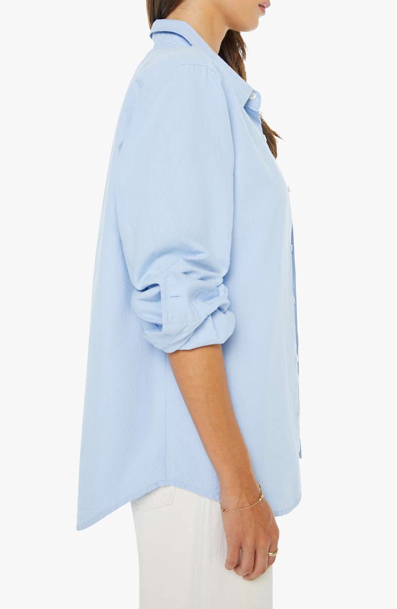 MOTHER The Bestie Denim Shirt, Alternate, color, Light Blue