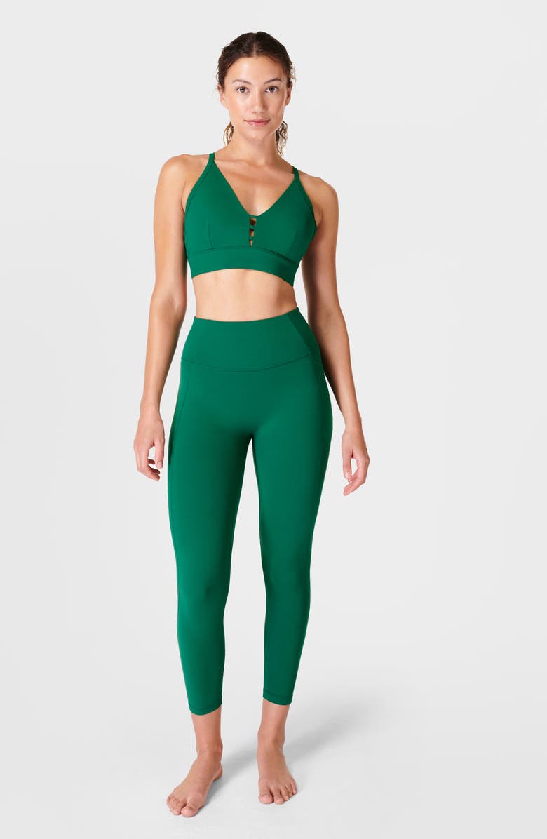 Sweaty Betty Super Soft Strappy Back Sports Bra, Alternate, color, 