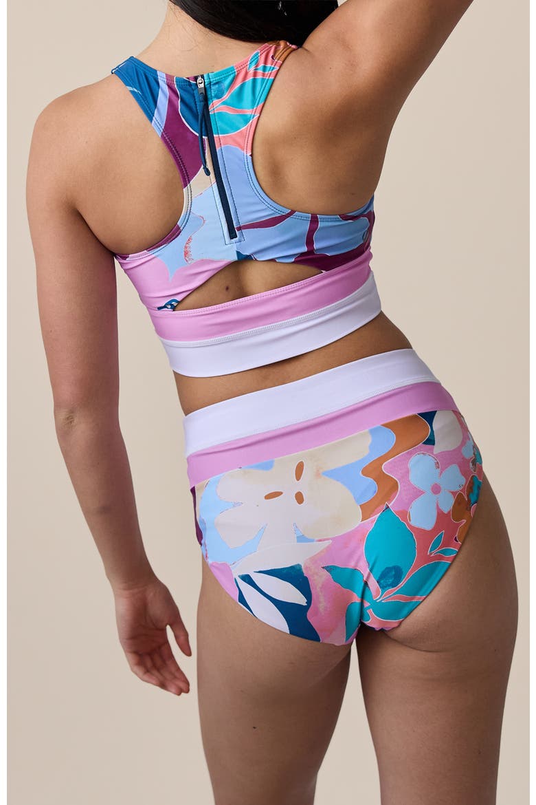 Colorblock Swim Bottom, Alternate, color, Sherbet