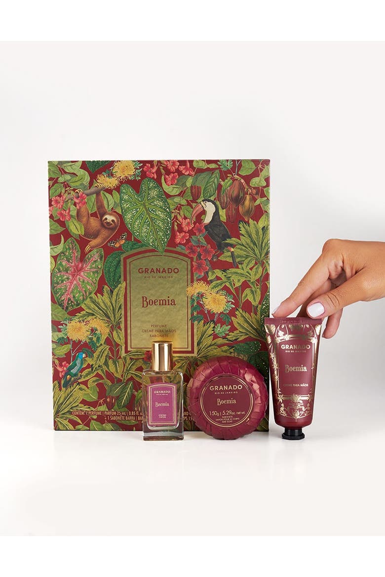 Boemia Scented Trio, Alternate, color, Clear