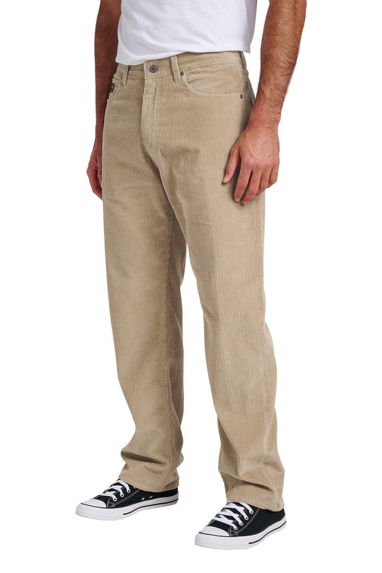 Landers Regular Fit Corduroy 5-Pocket Pants, Alternate, color, TWILL