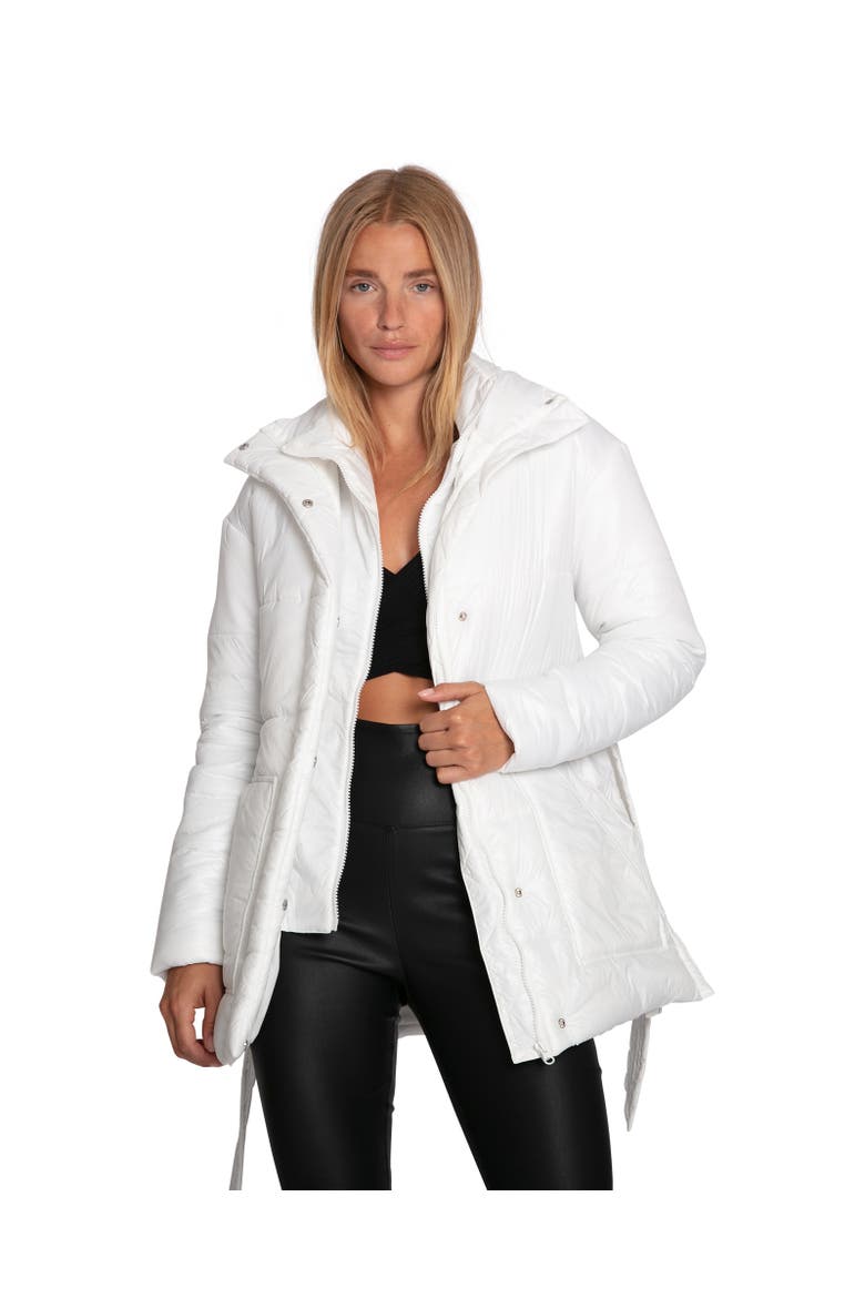 Moonrise Belted Puffer Jacket, Main, color, OffWhite