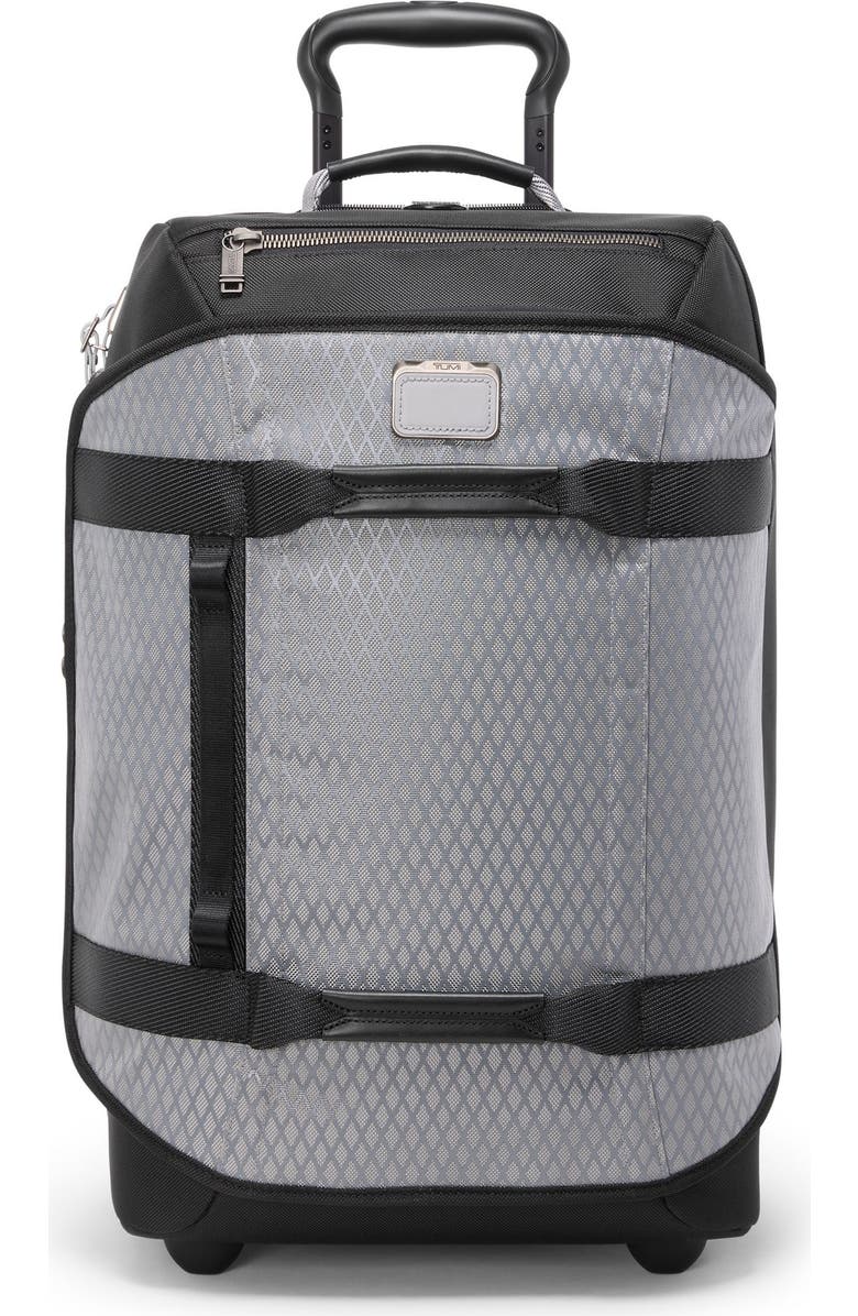 TUMI Alpha Bravo Wheeled Duffel Bag, Main, color, Pearl Grey