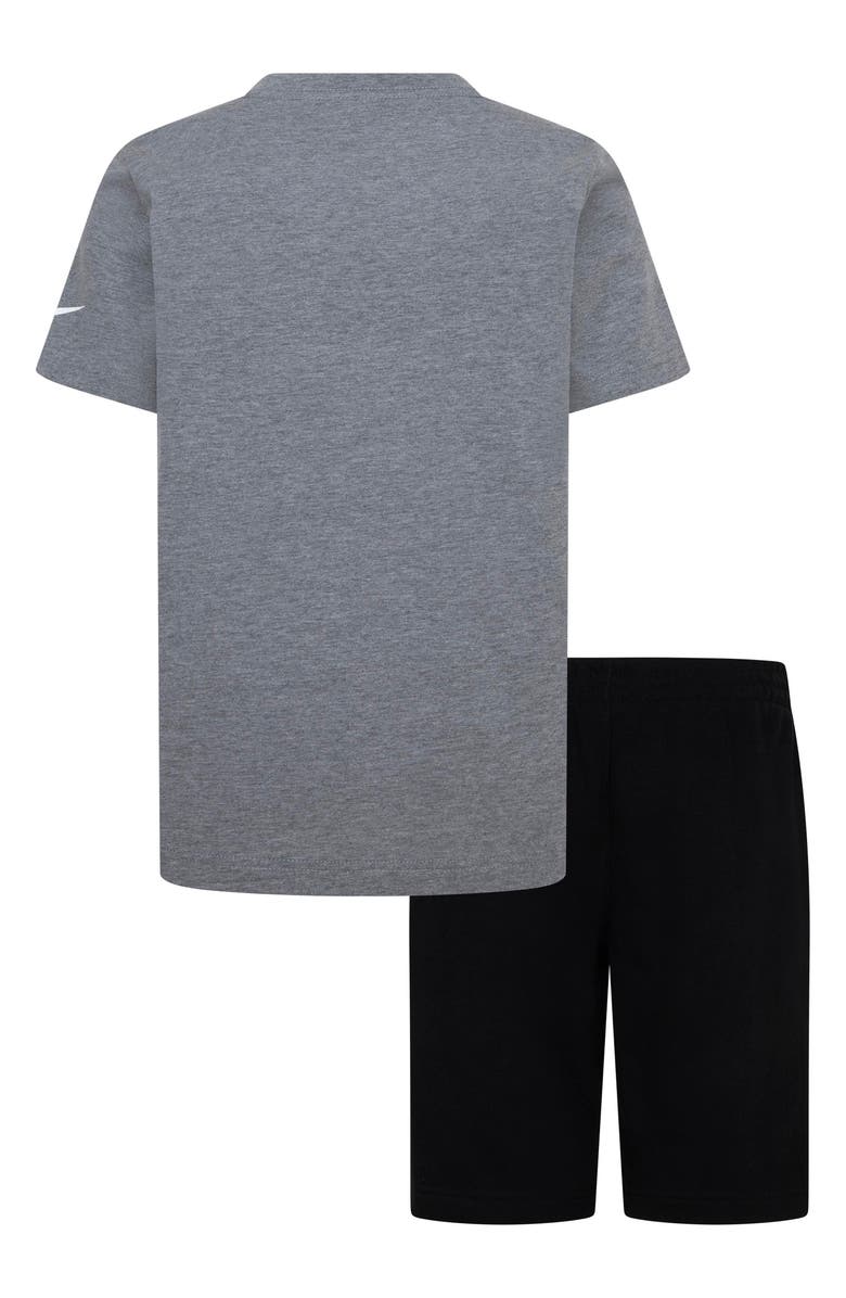 3 Brand Kids' Plate Logo Graphic T-Shirt & Shorts Set, Alternate, color, 