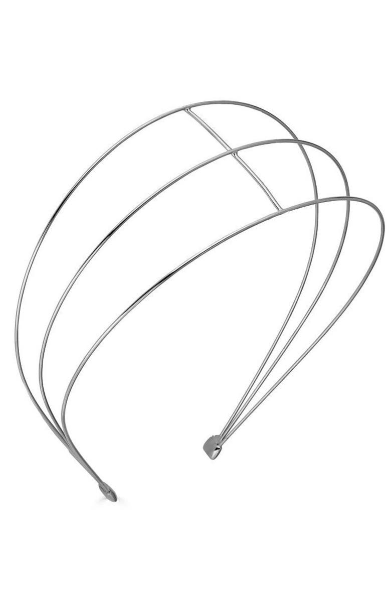 Epona Valley Petite Saint Germaine Headband, Main, color, Silver