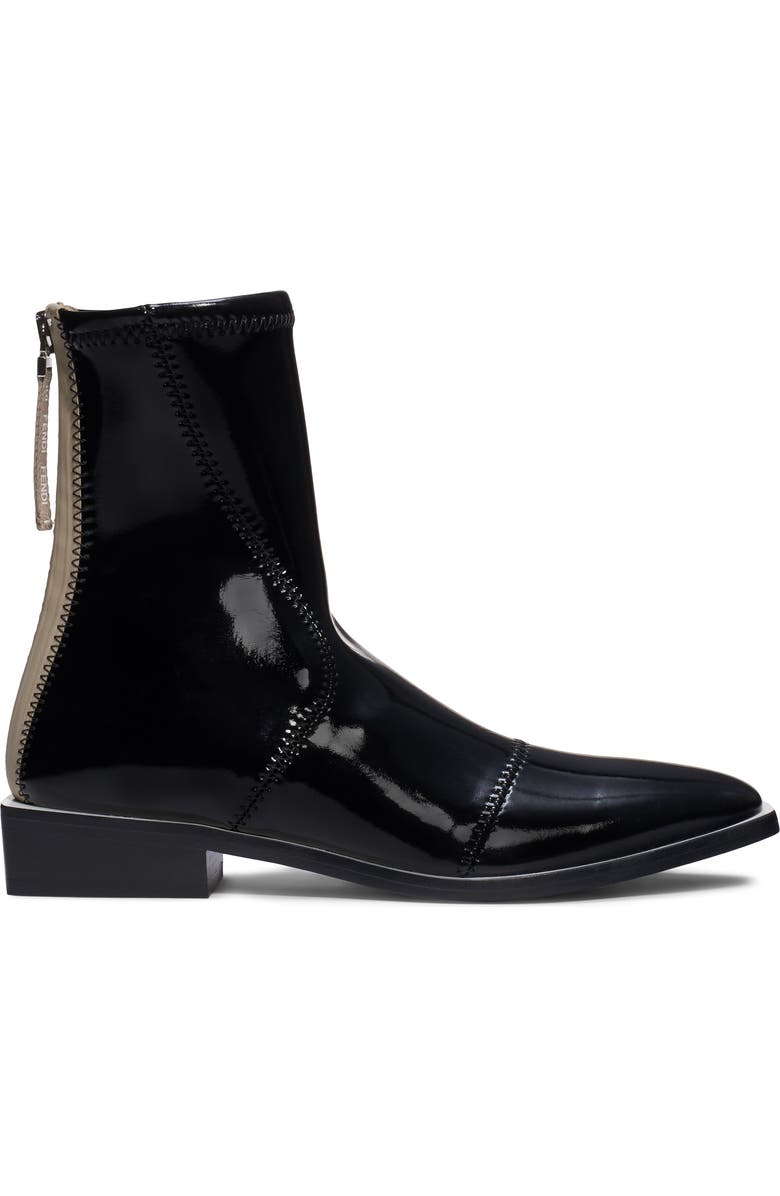 Fendi Tronchetto Stretch Bootie, Alternate, color,