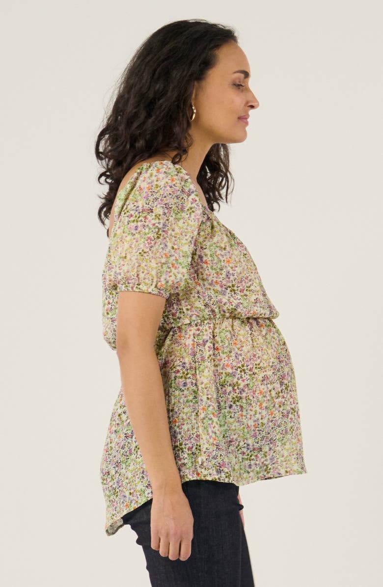 Cache Coeur Maternity and Nursing Top Joy, Alternate, color, Multicolor