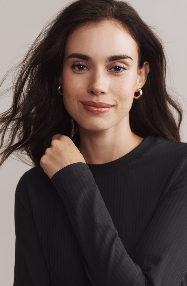 Rhone Modern Rib Long Sleeve Knit T-Shirt, Alternate, color,