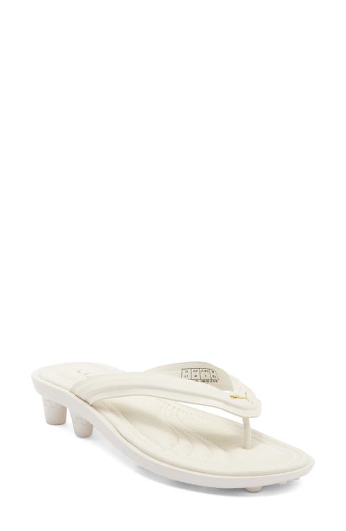 Puma X Fenty Cat Cleat Jelly Sandal In Neutral
