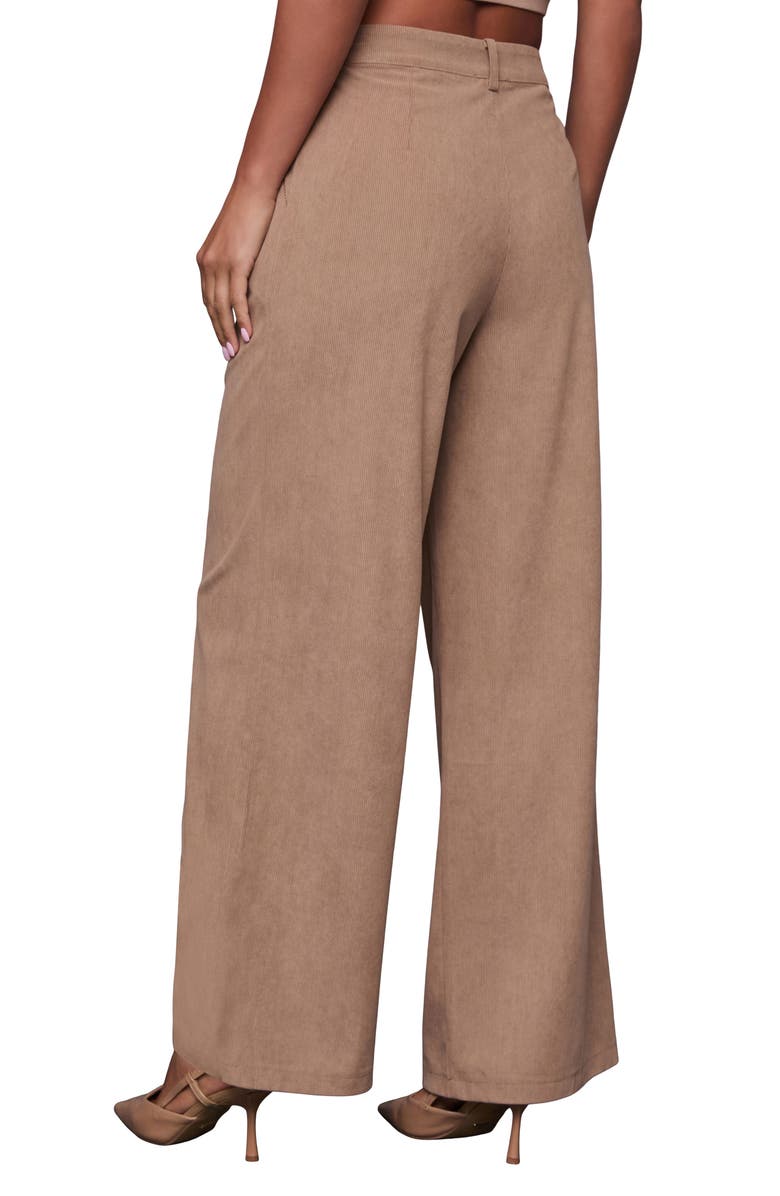 VICI Collection Kayda Wide Leg Corduroy Pants, Alternate, color, 