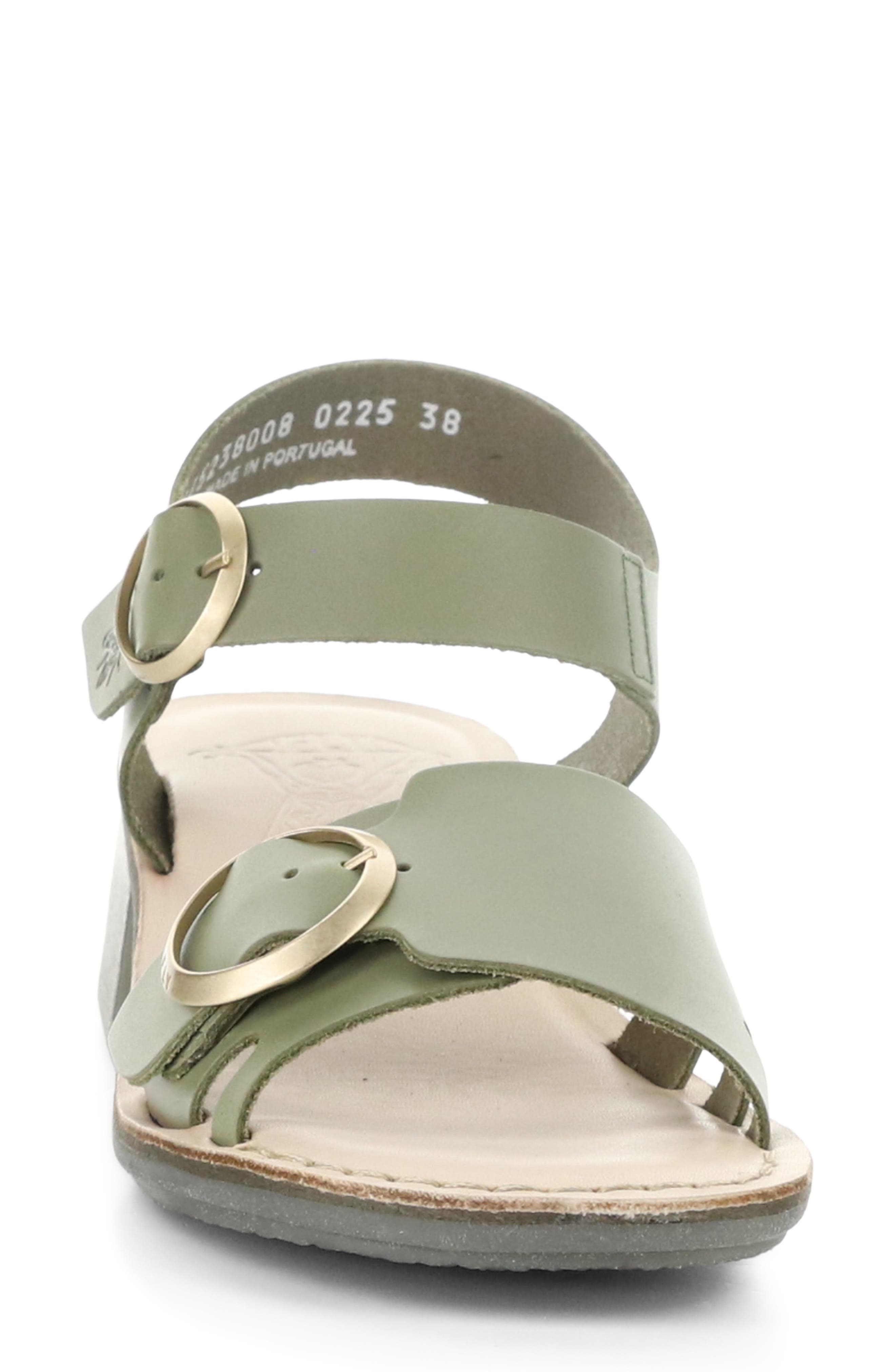 Ebli Ankle Strap Sandal, Alternate, color, SMOG/ NATURAL