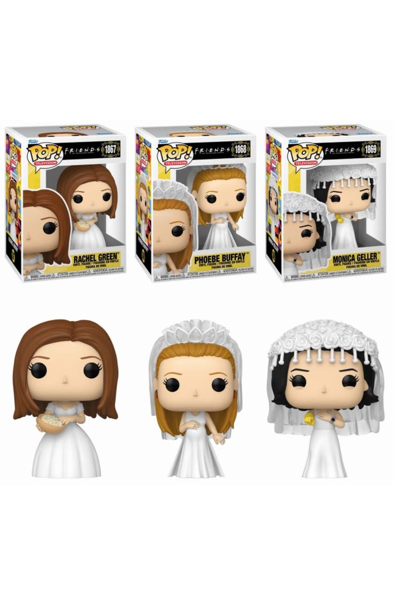Funko Friends Funko Pop! Wedding Dress Complete Set, Main, color, Multi-Color