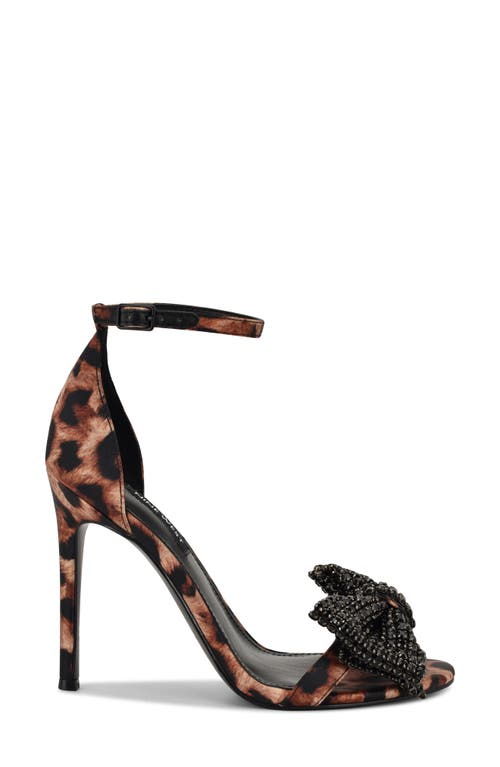 Nine West Tansie Ankle Strap Sandal In Brown