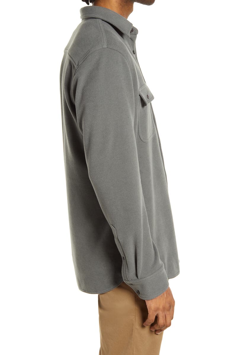 Treasure & Bond Trim Fit Stretch Overshirt, Alternate, color,