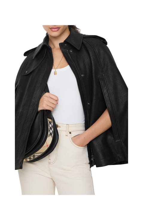 Leather Cape