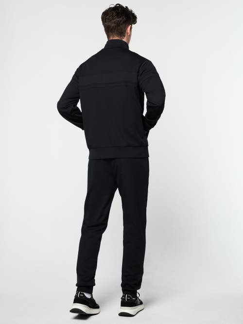 Sergio Tacchini Damarindo Track Jacket Archivio In Black