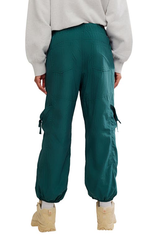 Free People High Point Hiking Joggers In Green