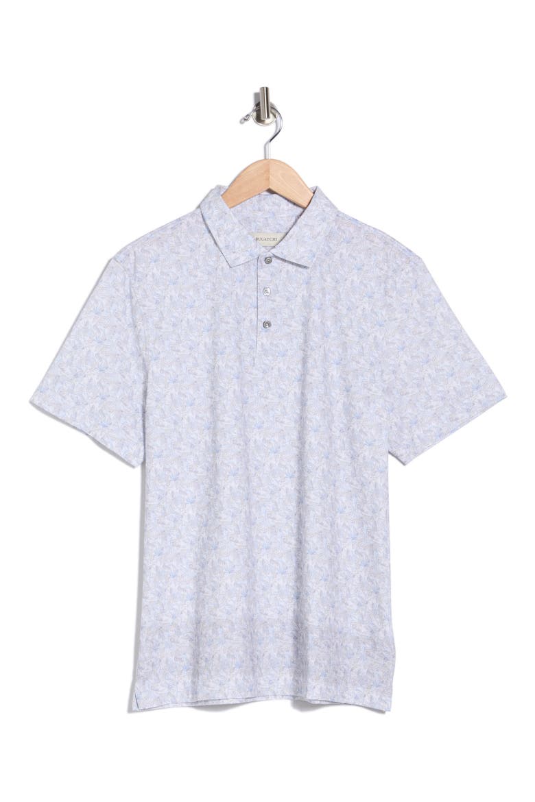 Cotton Knit Polo, Alternate, color, PLATINUM
