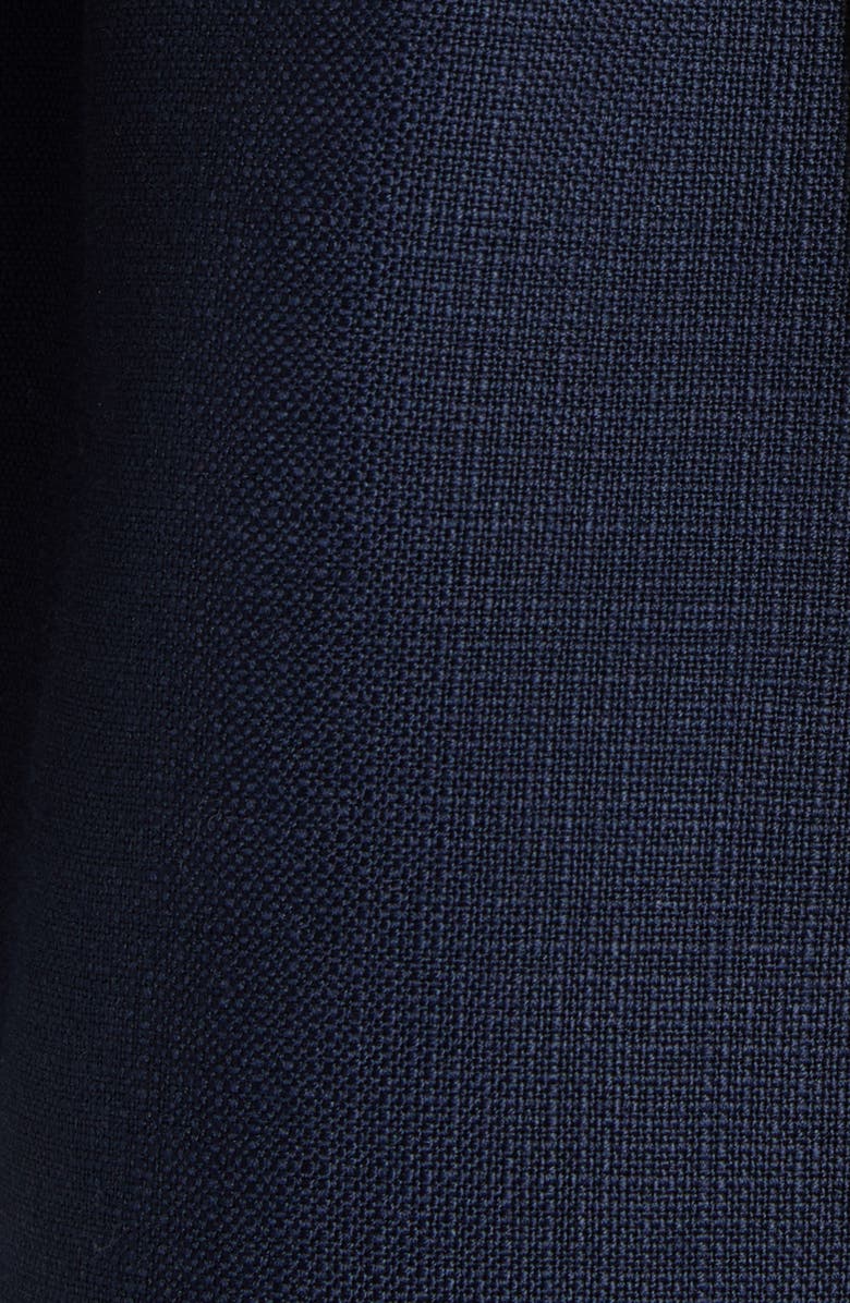 Valentino Garavani Caban Belted Jacket, Alternate, color, Brown/ Blue