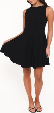 Petal & Pup Vanity Sleeveless Fit & Flare Minidress