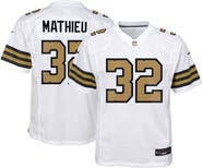 Nike Youth Nike Tyrann Mathieu White New Orleans Saints Game Jersey