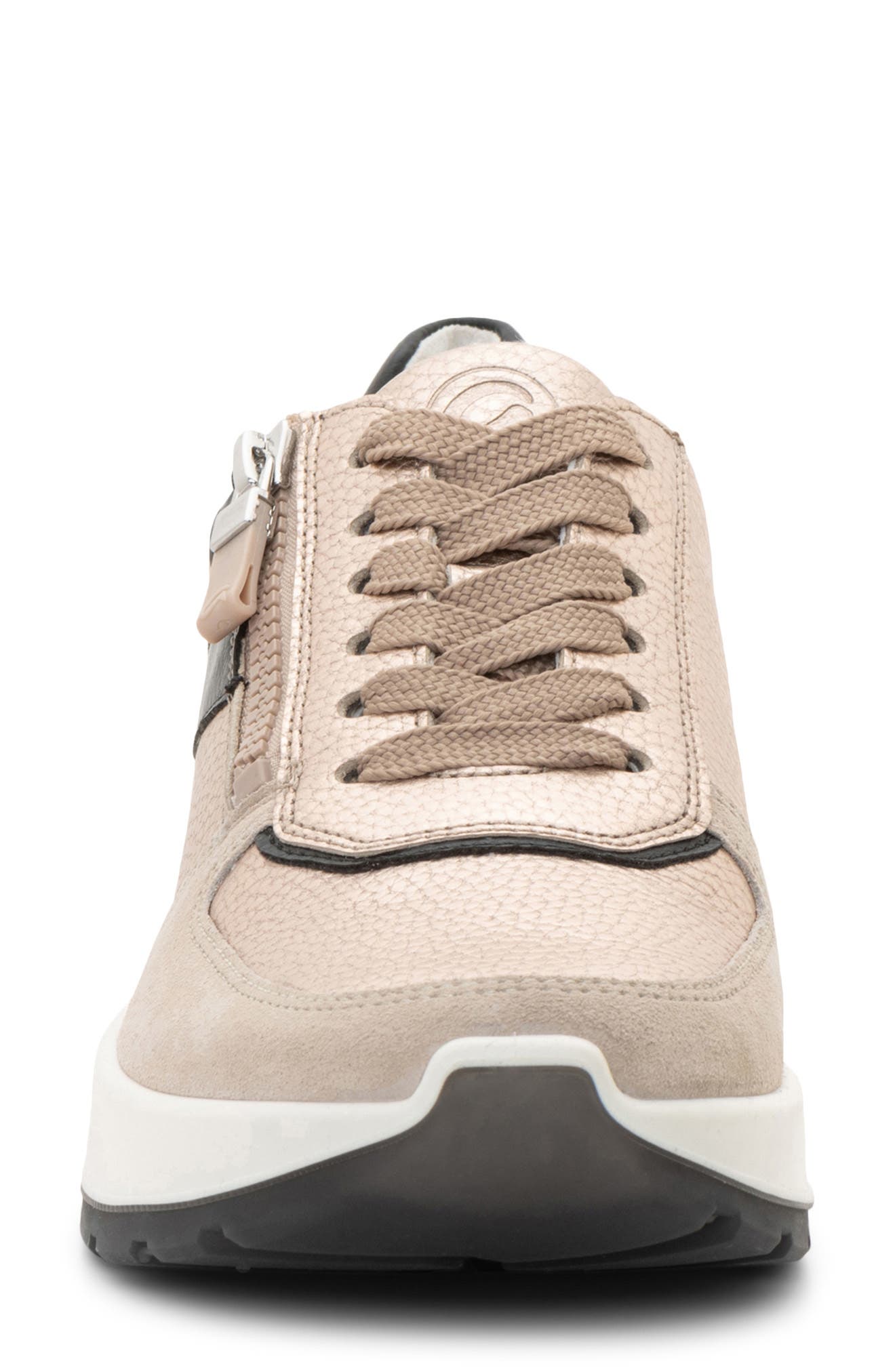 ara Nagano Sneaker, Alternate, color, Sand/ Shell/ Black