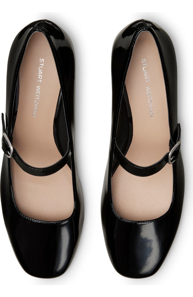Stuart Weitzman Louise 50 Mary Jane Pump, Alternate, color, Black