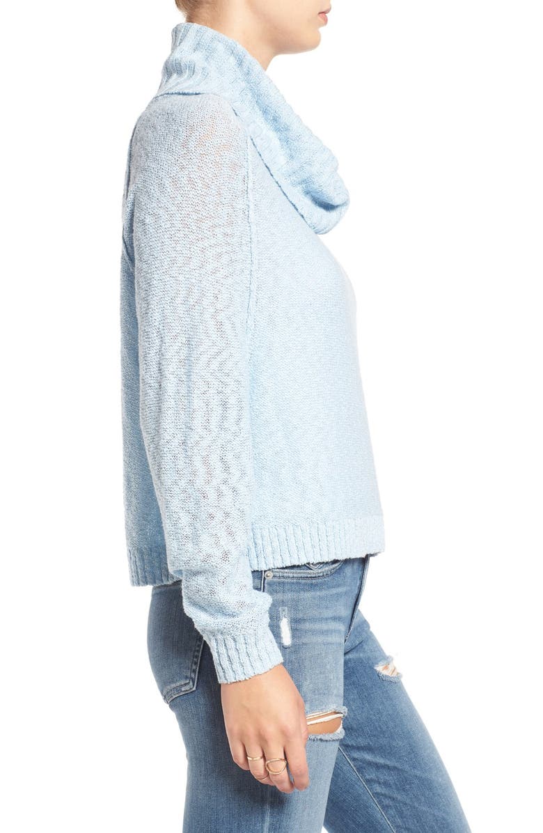 BP. Slub Cowl Neck Sweater, Alternate, color, 