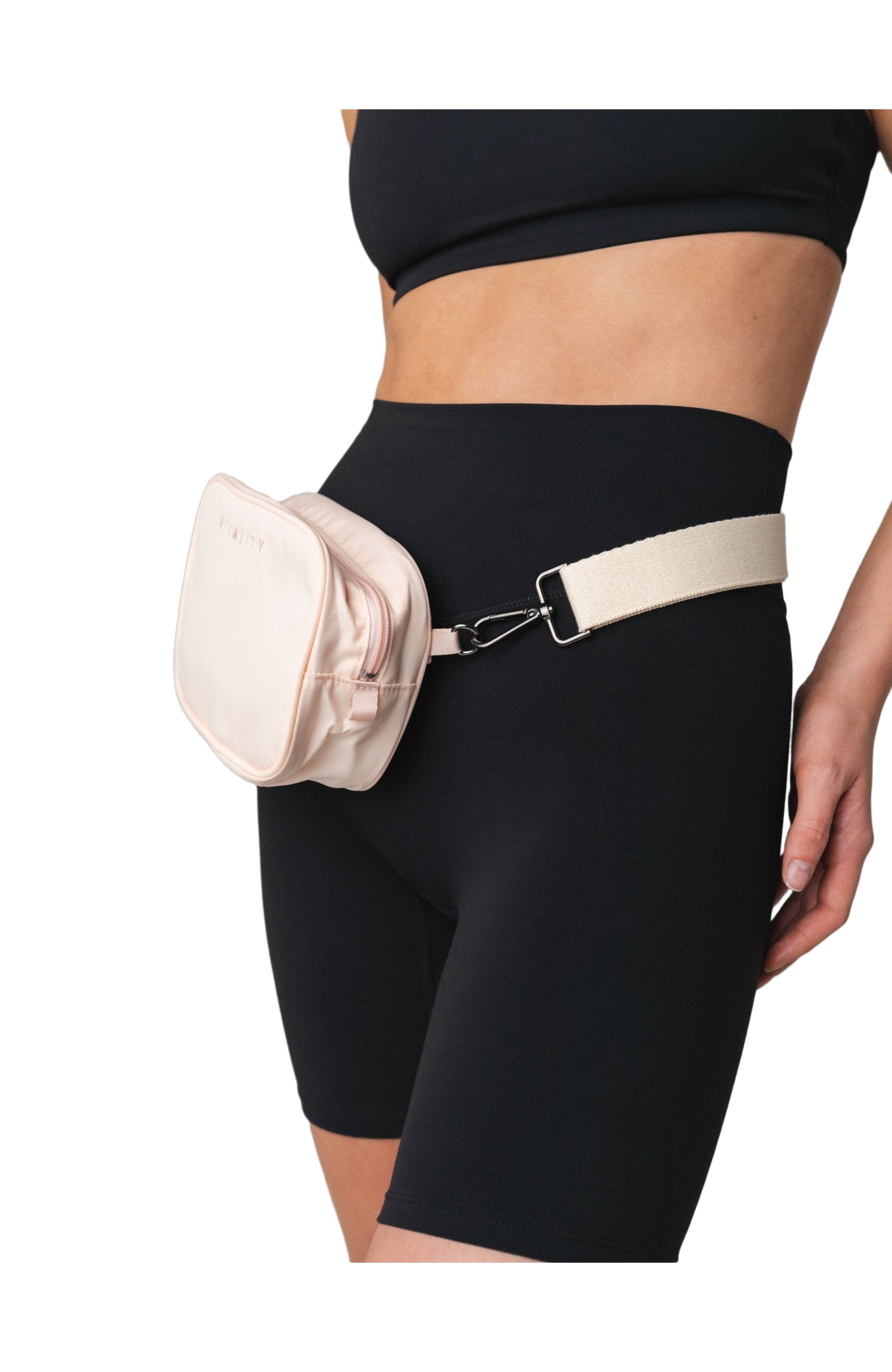 Vitality Vital Bum Bag, Alternate, color, Pearl