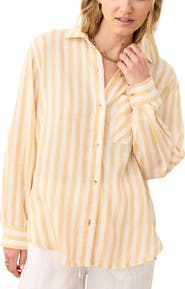 Marine Layer Jane Stripe Button-Up Shirt