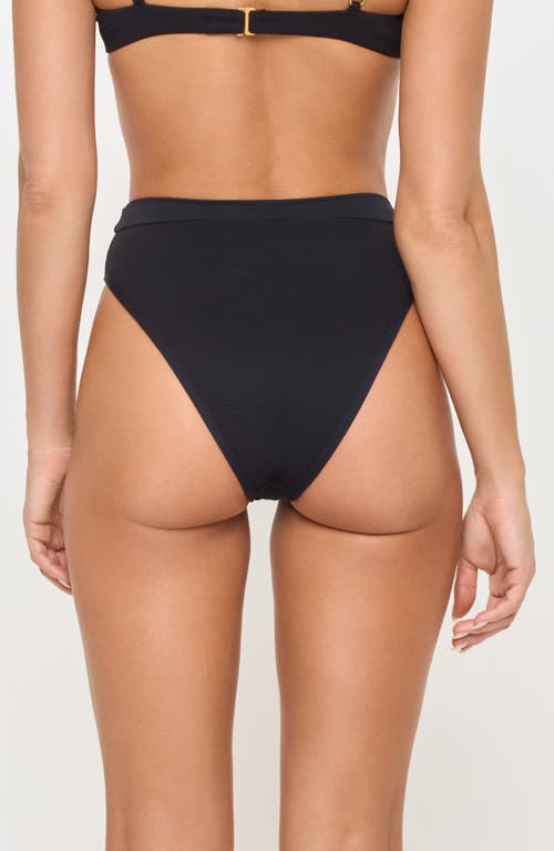 L*space Lspace X Anthropologie Frenchi Bitsy Bikini Bottoms In Black