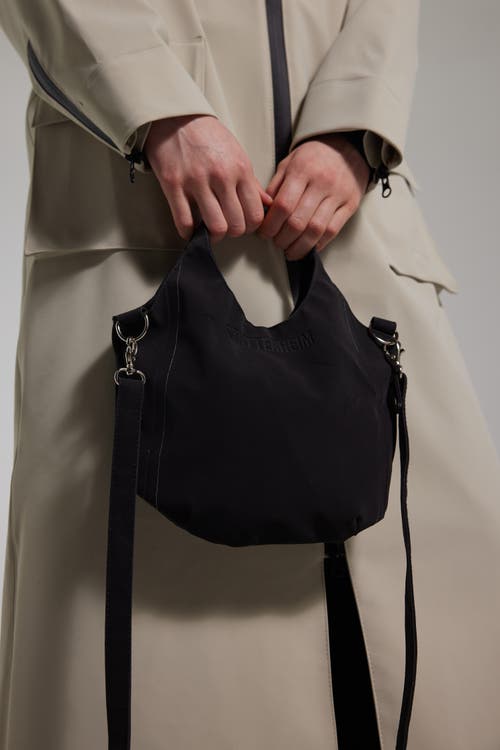 Stutterheim Svea Mini Hand Bag In Black
