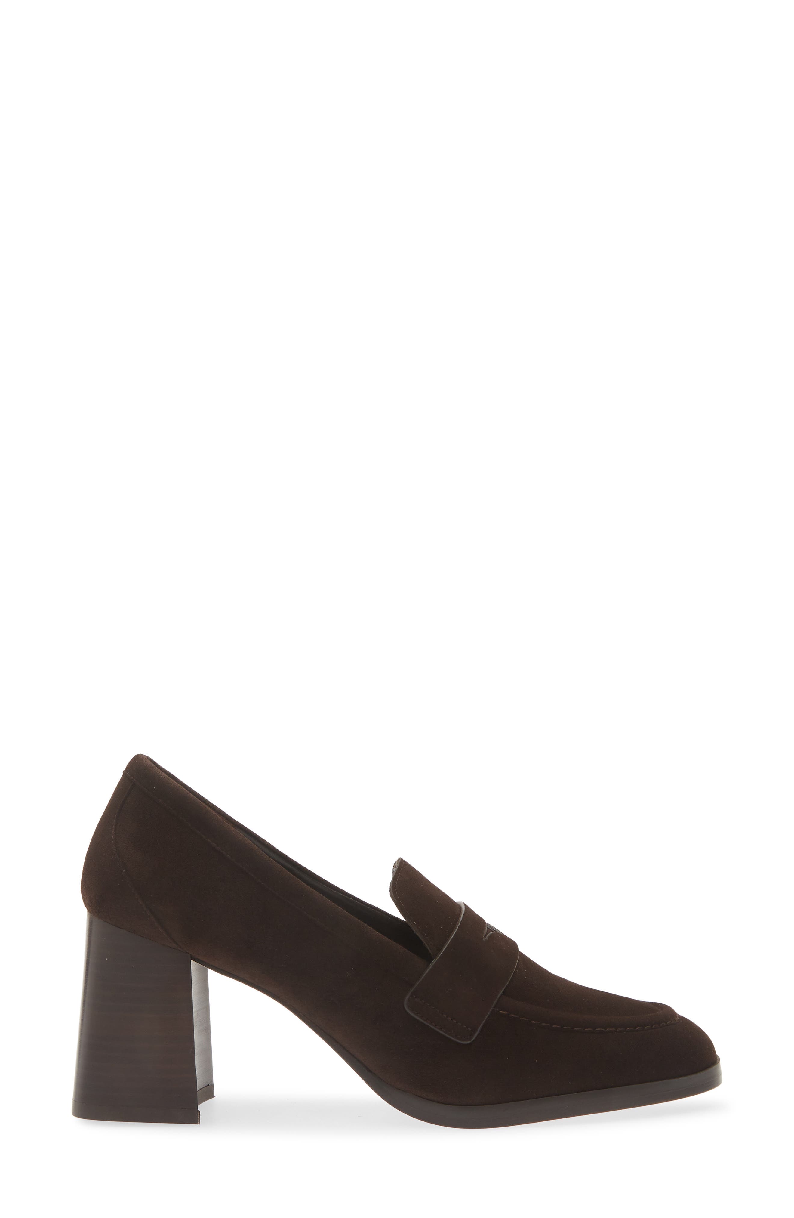 Vera Loafer, Alternate, color, ESPRESSO SUEDE