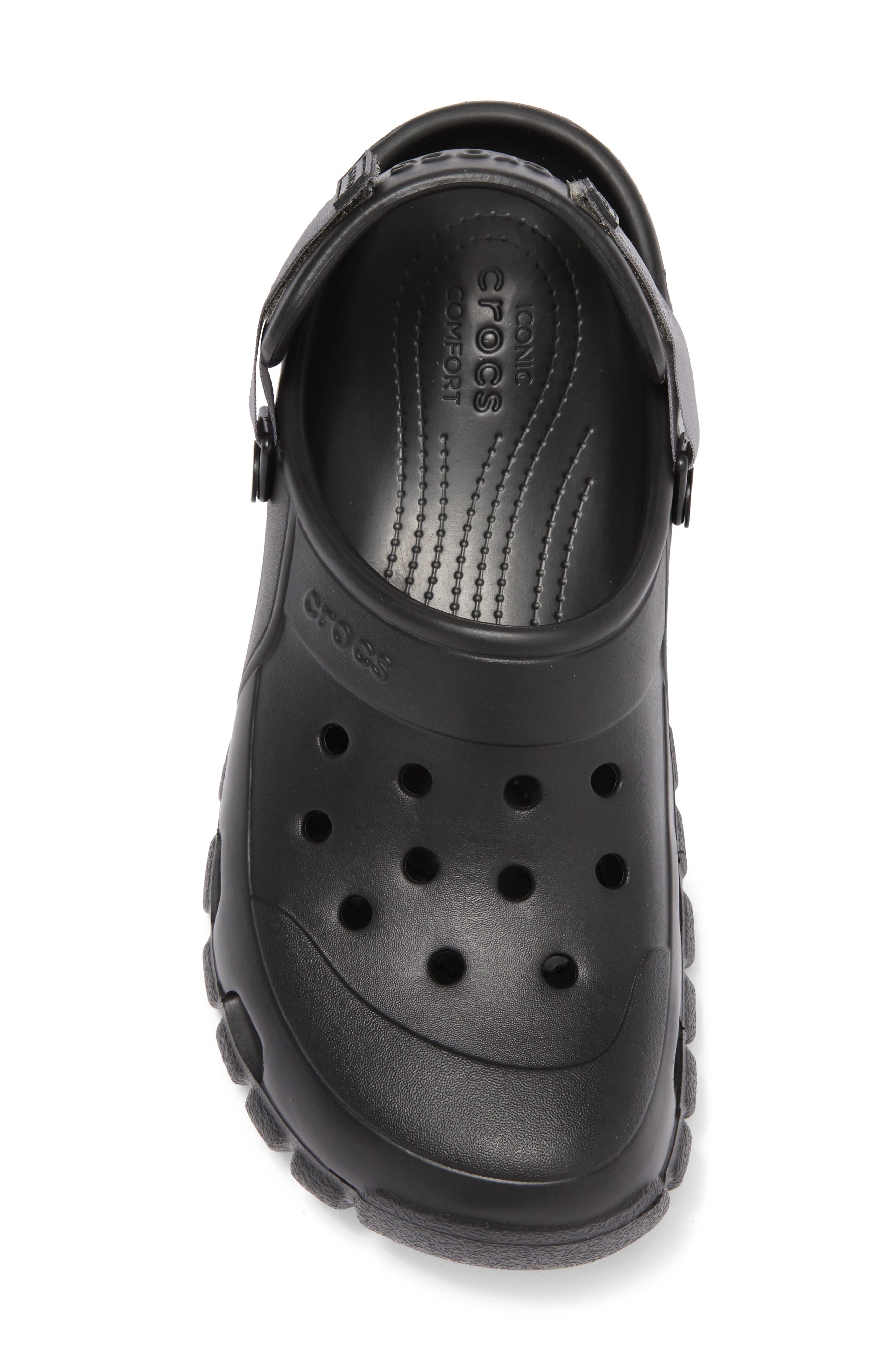 CROCS Gender Inclusive Offroad Sport Clog, Alternate, color, Blackk/Gpt