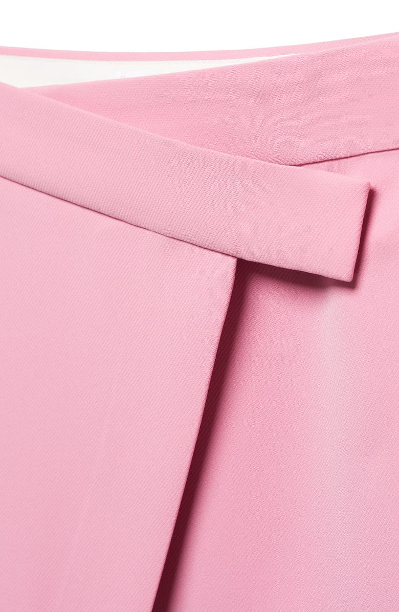 MANGO Wrap Miniskirt, Alternate, color, Fuchsia