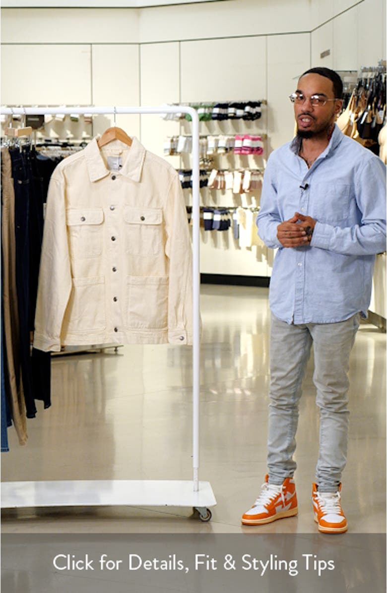 Workwear Denim Overshirt, sales video thumbnail