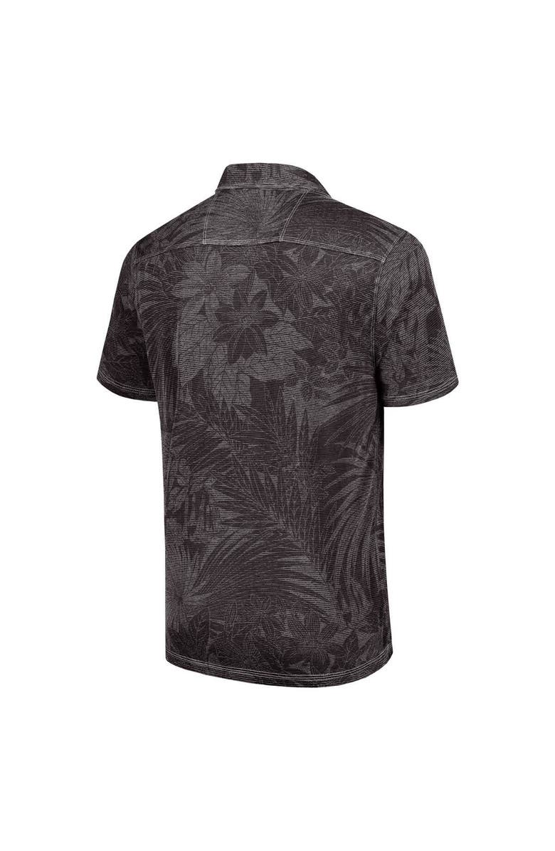 Tommy Bahama Men's Tommy Bahama Black Georgia Bulldogs Big & Tall Sport Santiago Paradise Polo, Alternate, color, Black