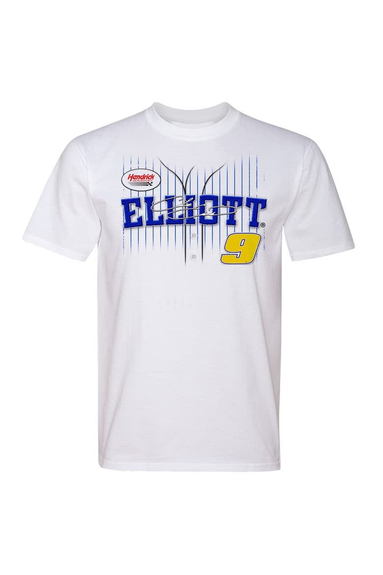 Men's Classic Ink  White Chase Elliott NAPA/Children's Healthcare of Atlanta T-Shirt, Alternate, color, White