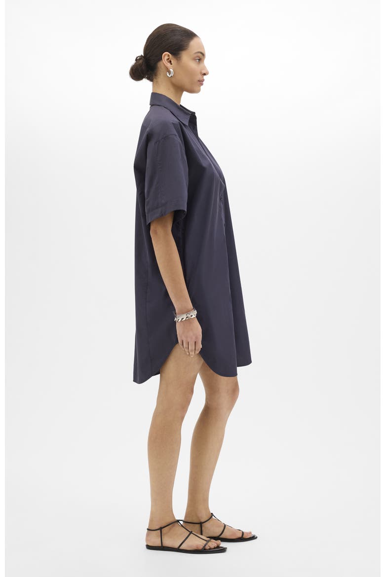 Short Shirt Dress, Alternate, color, Midnight